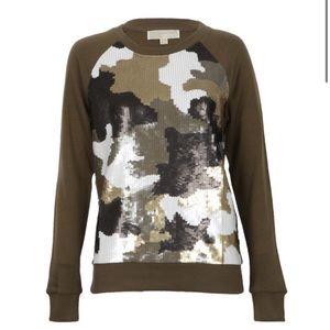 Micheal kors sequin top size L